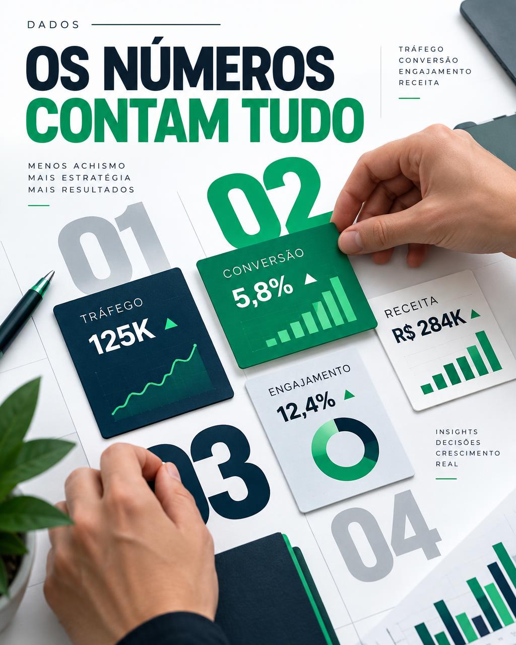 Os números contam tudo